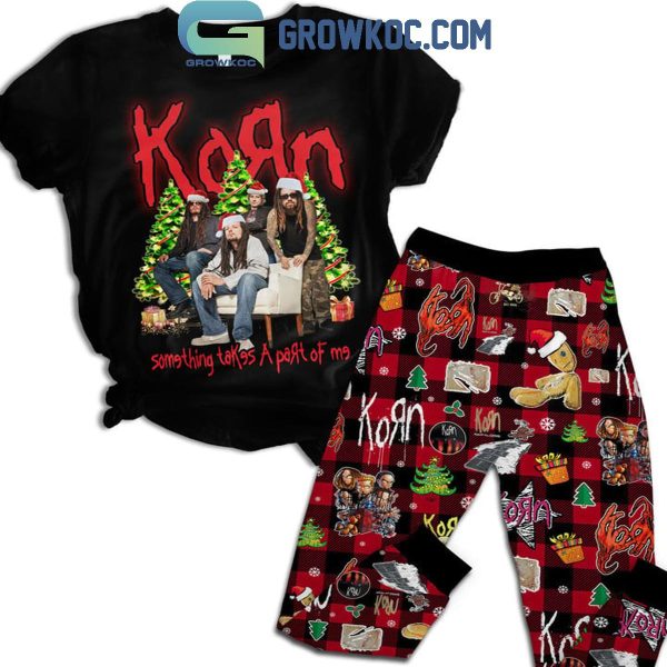 Korn Something Take Apart Of Me Christmas Fleece Pajamas Set