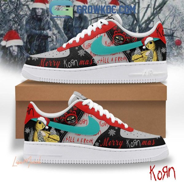 Korn Still A Freak Merry Christmas Kornmas 2024 Air Force 1 Shoes