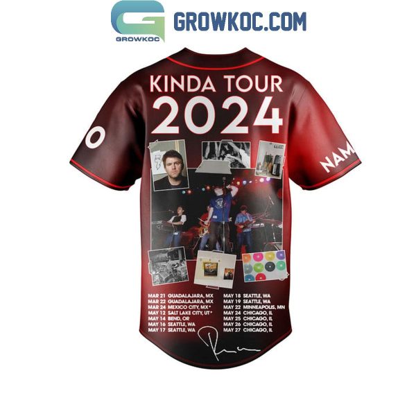 LCD Soundsystem Kinda Tour 2024 Personalized Baseball Jersey