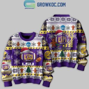 LSU Tigers Football They Not Like Us Christmas Ugly Sweater