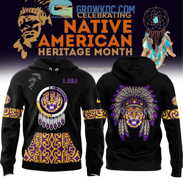 LSU Tigers Proud Of Native American Heritage Month 2024 Hoodie T-Shirt