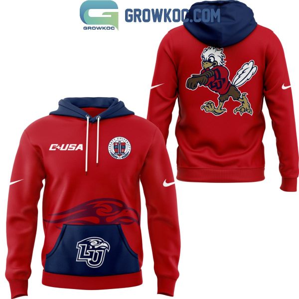 Liberty Flames Game C-USA 2024 Sparky Of LU Football Hoodie T-Shirt