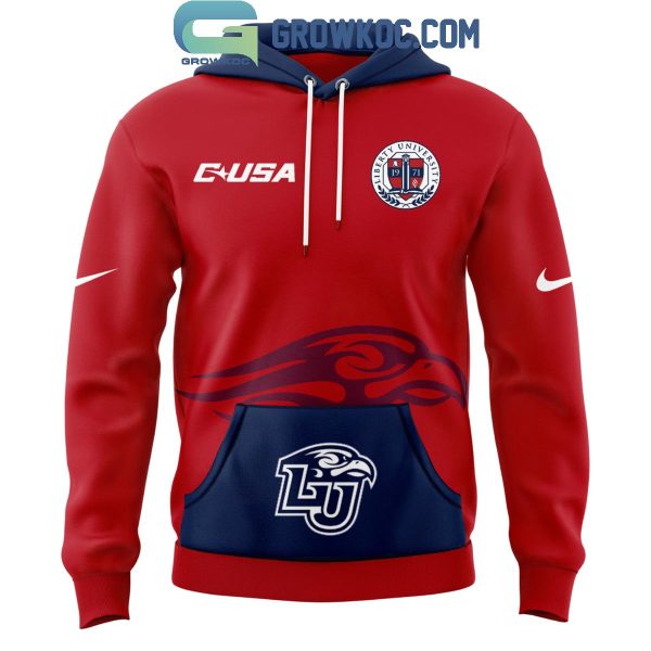 Liberty Flames Game C-USA 2024 Sparky Of LU Football Hoodie T-Shirt