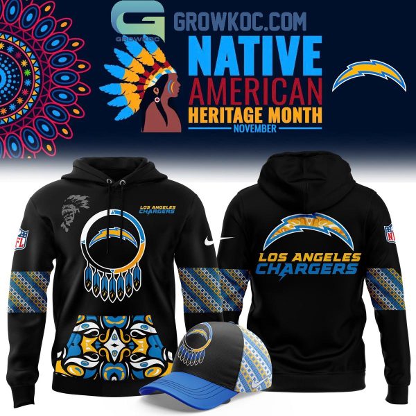 Los Angeles Chargers It’s Pride 2024 Native American Heritage Month Hoodie T-Shirt