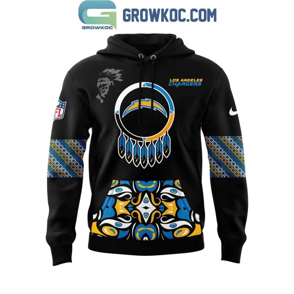 Los Angeles Chargers It’s Pride 2024 Native American Heritage Month Hoodie T-Shirt