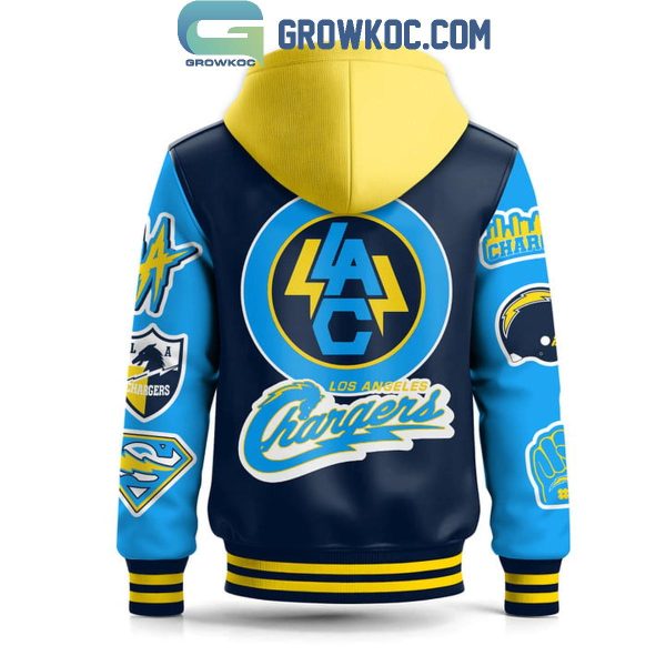 Los Angeles Chargers Los Angeles Brings It All Together Baseball Jacket