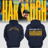 Los Angeles Chargers Jim Harbaugh Est 1960 Nineteen 2024 Hoodie T-Shirt