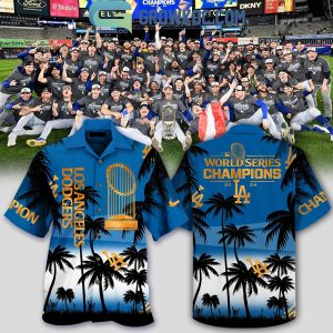 Los Angeles Dodgers 2024 World Series Champions Hawaiian Shirt