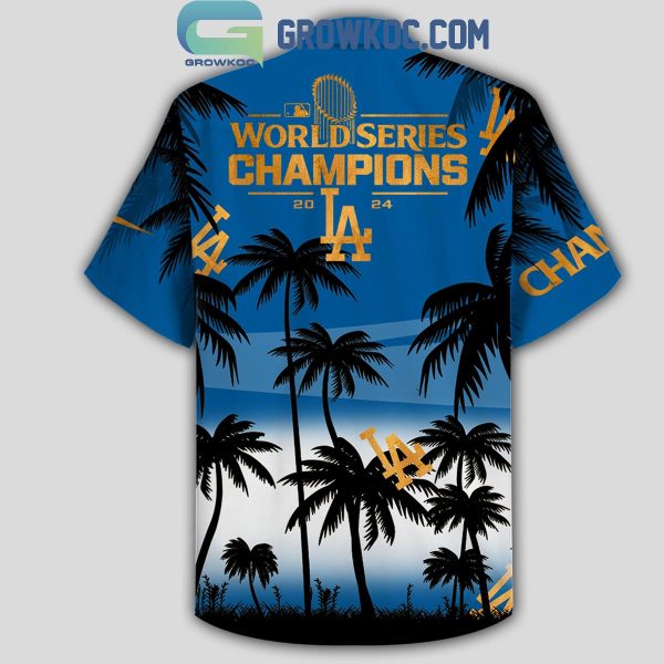 Los Angeles Dodgers 2024 World Series Champions Hawaiian Shirt