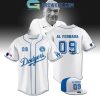 Los Angeles Dodgers Al The Bull Ferrara Commemorative Black Baseball Jersey