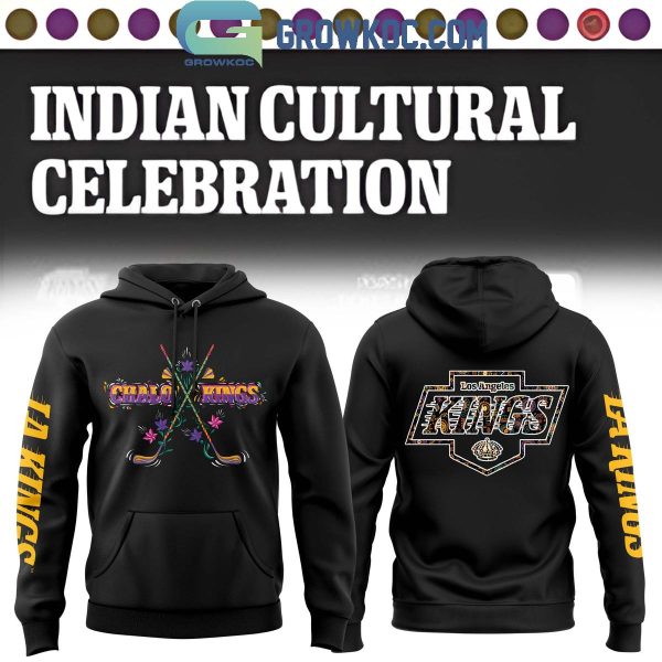 Los Angeles Kings Celebrating The Indian Cultural Hoodie T-Shirt