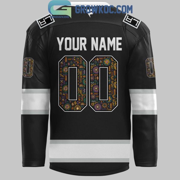 Los Angeles Kings Celebrating The Indian Cultural Personalized Hockey Jersey