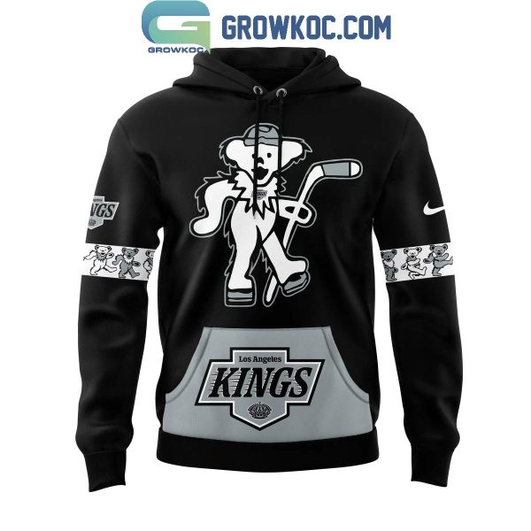 Los Angeles Kings Hockey Team The Memories Of Grateful Dead Night Hoodie T-Shirt