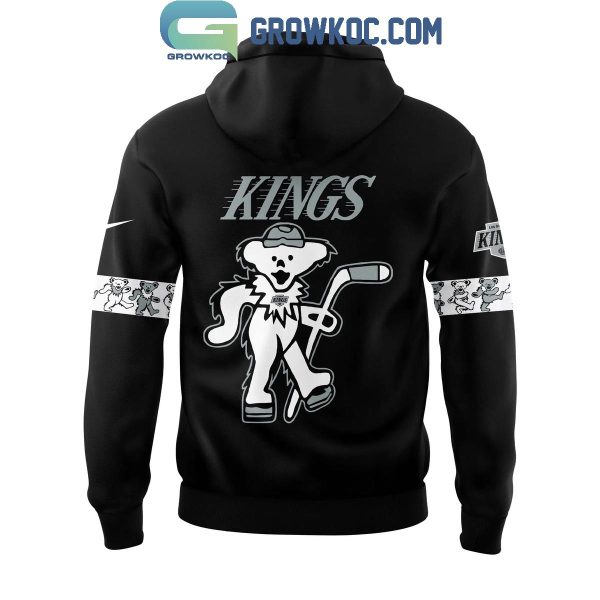 Los Angeles Kings Hockey Team The Memories Of Grateful Dead Night Hoodie T-Shirt