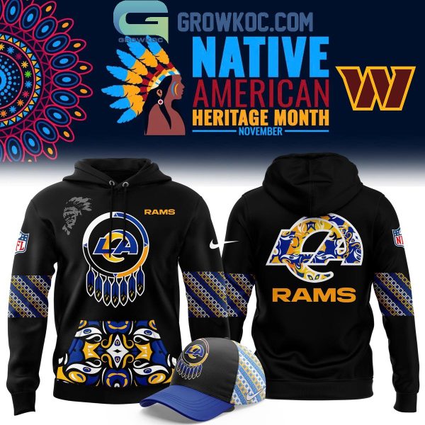 Los Angeles Rams November 2024 Native American Heritage Month Hoodie T-Shirt