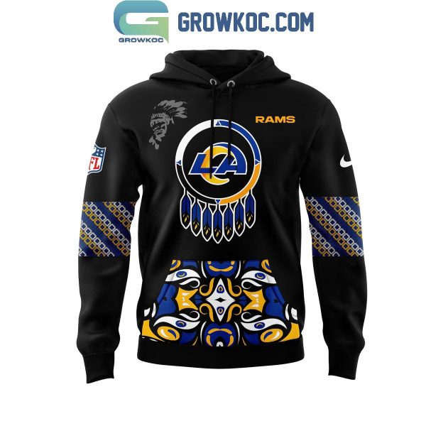 Los Angeles Rams November 2024 Native American Heritage Month Hoodie T-Shirt