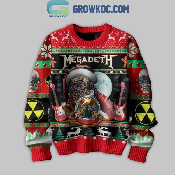 Megadeth Rust In Peace On Earth Christmas Ugly Sweater