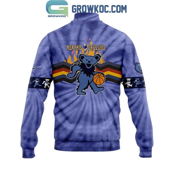 Memphis Grizzlies Grateful Dead Celebration 2024 Baseball Jacket