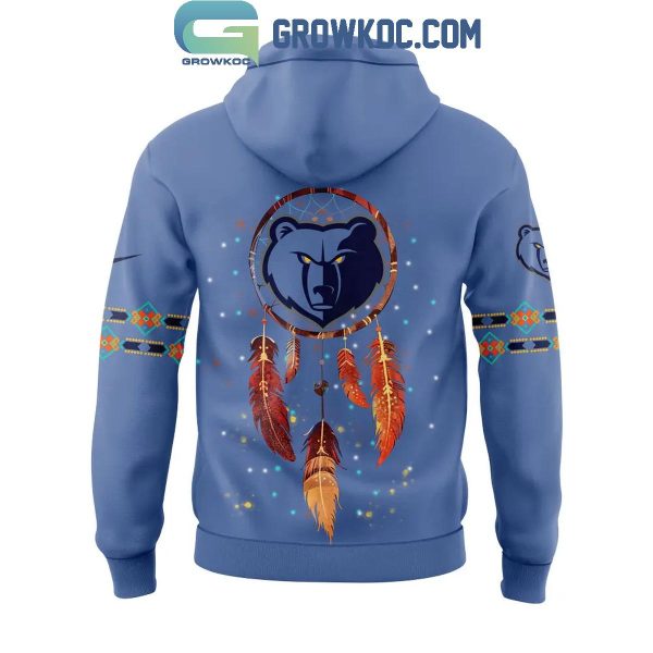 Memphis Grizzlies Nov Native American Heritage Month 2024 Hoodie Long Pants