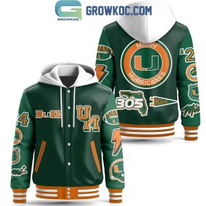 Miami Hurricanes 305 Victory 2024 Edition Baseball Jacket