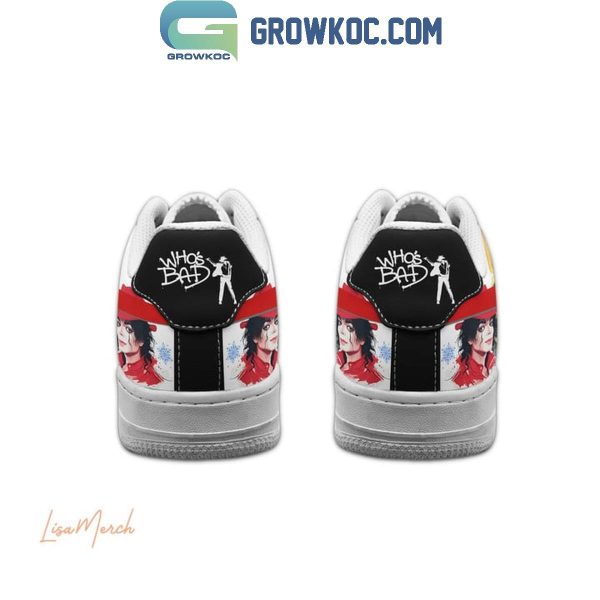 Michael Jackson Merry Christmas Badmas 2024 Air Force 1 Shoes