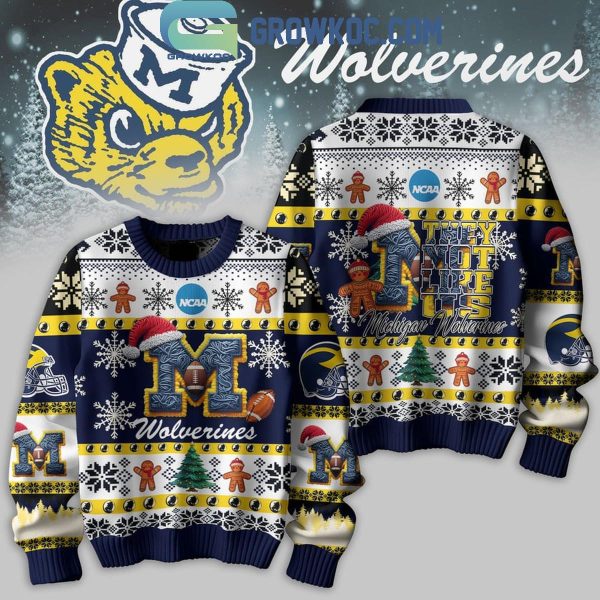 Michigan Wolverines Football They Not Like Us Christmas Ugly Sweater