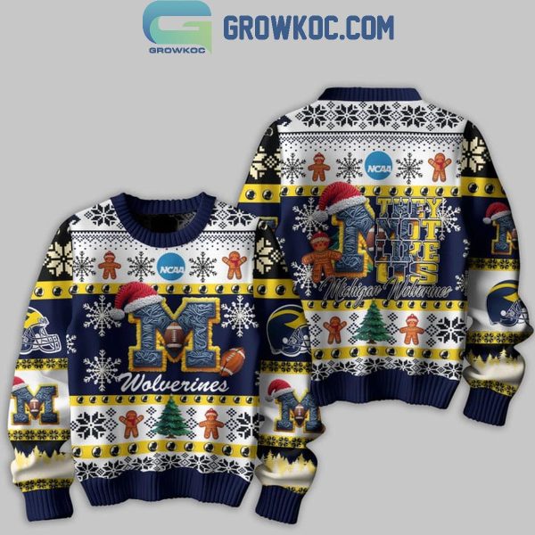 Michigan Wolverines Football They Not Like Us Christmas Ugly Sweater