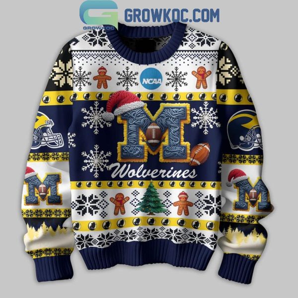 Michigan Wolverines Football They Not Like Us Christmas Ugly Sweater