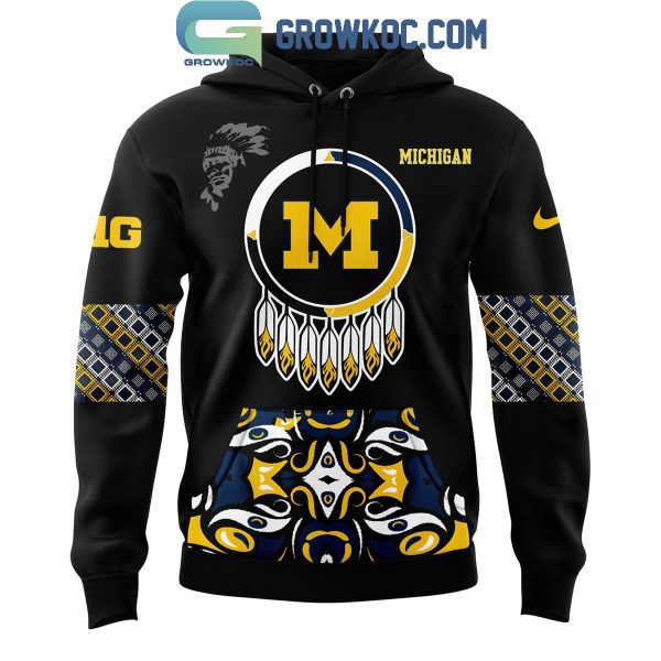 Michigan Wolverines The Memories 2024 Native American Heritage Month Hoodie T-Shirt