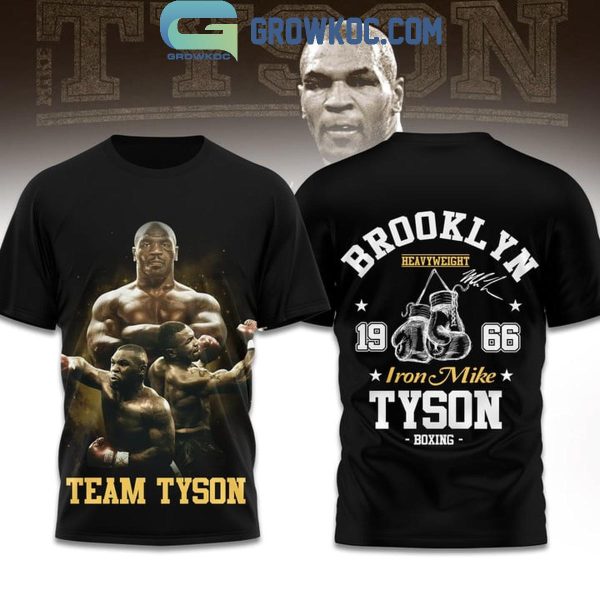 Mike Tyson Team Iron Tyson Brooklyn 1966 Hoodie T-Shirt