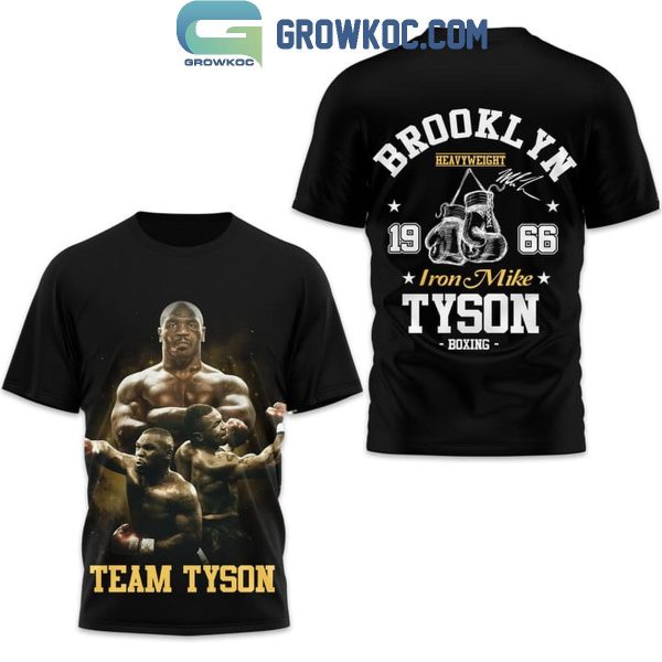 Mike Tyson Team Iron Tyson Brooklyn 1966 Hoodie T-Shirt