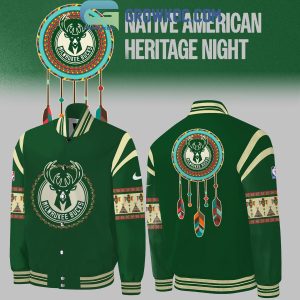 Milwaukee Bucks 2024 Native American Heritage Night Baseball Jacket