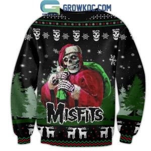 Misfits Santa Skull Merry Christmas Ugly Sweater