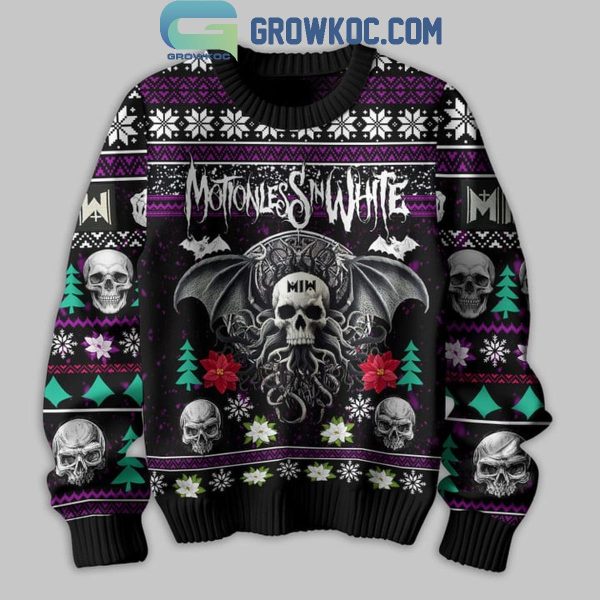 Motionless In White We Maybe Broken But You Can’t Kill All Of Us Ugly Sweater