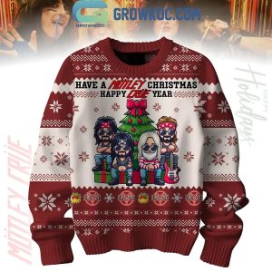 Motley Crue Have A Motley Christmas Happy Crue Year 2025 Ugly Sweater