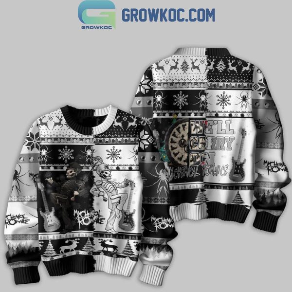 My Chemical Romance We’ll Carry On Christmas Ugly Sweater