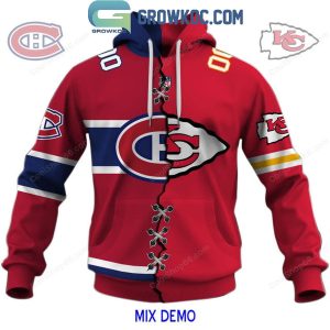 NHL Mix NFL Team Choose Your Style Personalized Hoodie T-Shirt