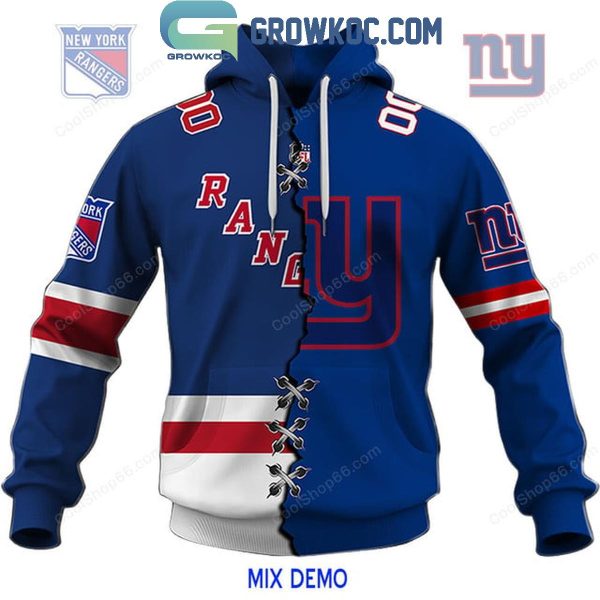 NHL Mix NFL Team Choose Your Style Personalized Hoodie T-Shirt