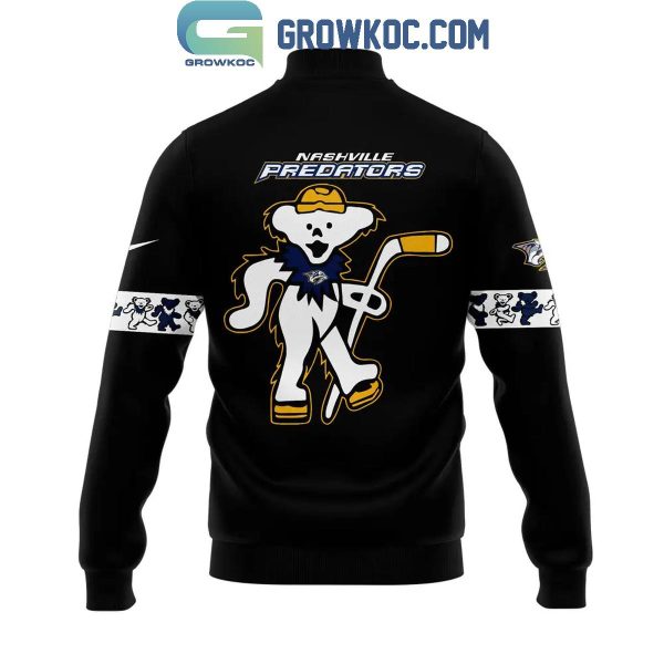 Nashville Predators Grateful Dead Celebration 2024 Baseball Jacket