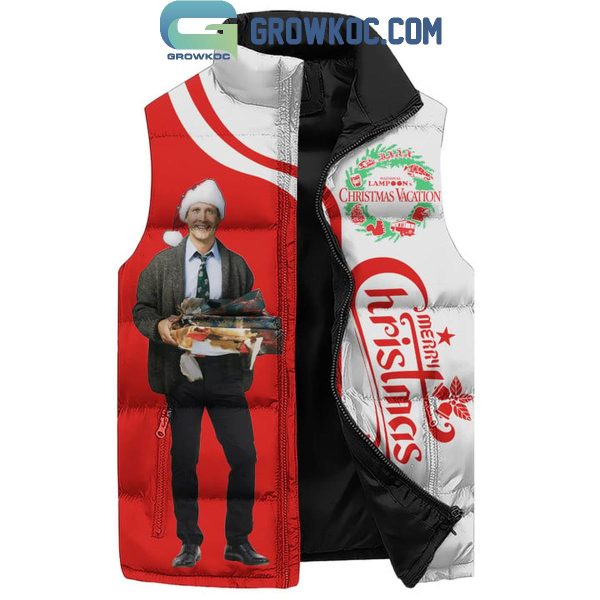 National Lampoon Christmas’s Vacation 2024 Merry Christmas Sleeveless Puffer Jacket