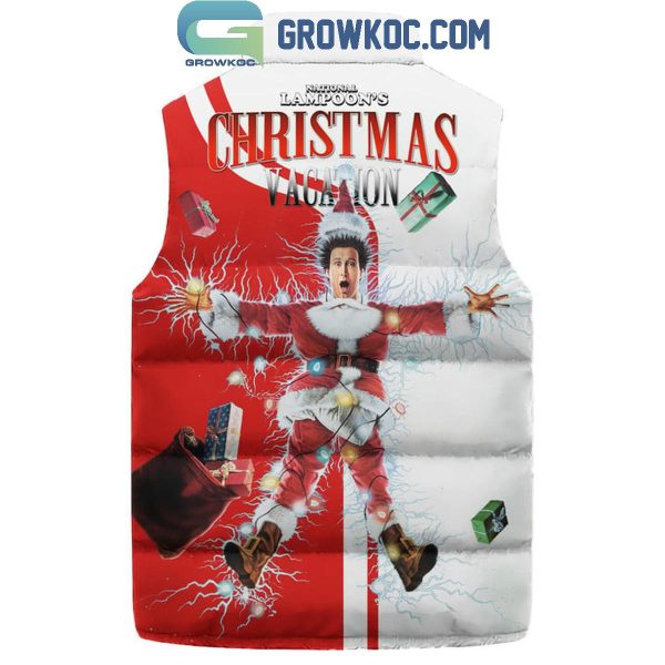 National Lampoon Christmas’s Vacation 2024 Merry Christmas Sleeveless Puffer Jacket