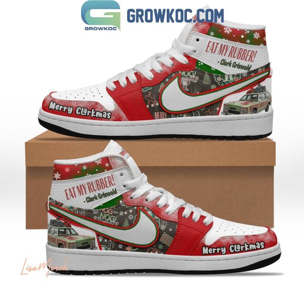 National Lampoon’s Christmas Vacation Eat My Rubber Air Jordan 1 Shoes