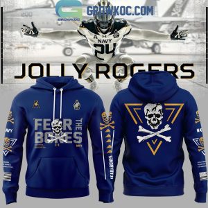 Navy Midshipmen 2024 Fear The Bones Hoodie Long Pants