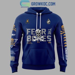 Navy Midshipmen 2024 Fear The Bones Hoodie Long Pants