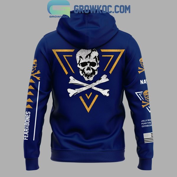 Navy Midshipmen 2024 Fear The Bones Hoodie Long Pants