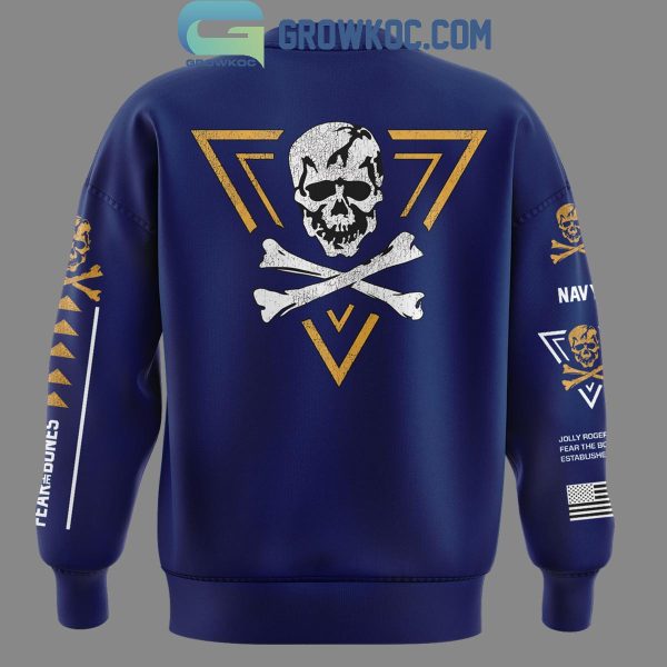 Navy Midshipmen 2024 Fear The Bones Hoodie Long Pants