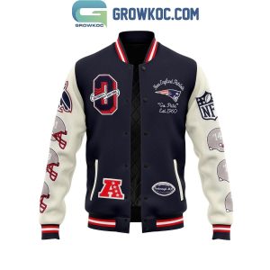 New England Patriots Go Pats Est 1960 Fan Baseball Jacket