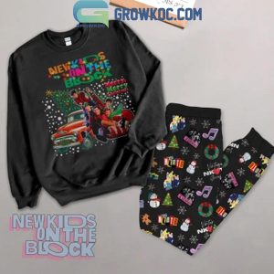 New Kids On The Block Blockhead In 2024 Christmas Fleece Pajamas Set