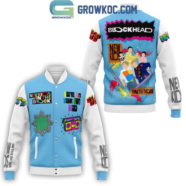 New Kids On The Block Blockhead You’re On Your Own Kid Baseball Jacket