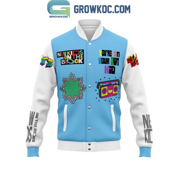 New Kids On The Block Blockhead You’re On Your Own Kid Baseball Jacket